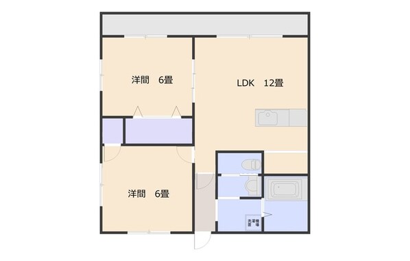 メゾンボナールの物件間取画像